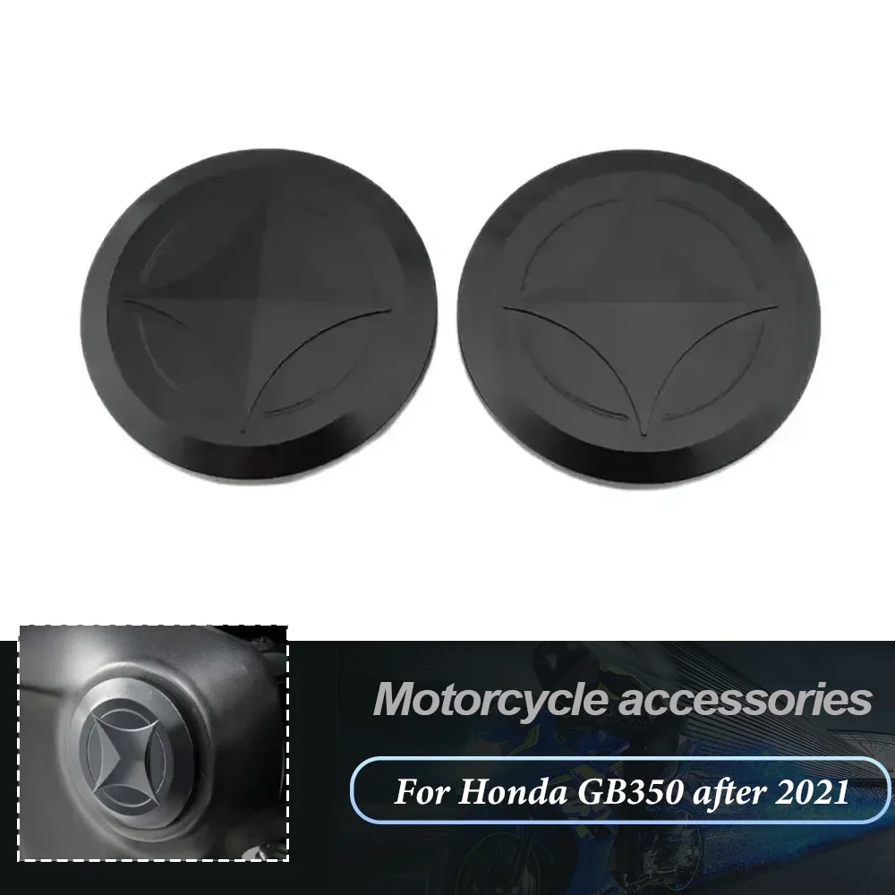 For Honda GB350 NC59 CB350S CB350 GB350S GB350 GB CB 350 350S Accessories Pair Motorcycle Frame Hole Caps Decoration Plug Cover