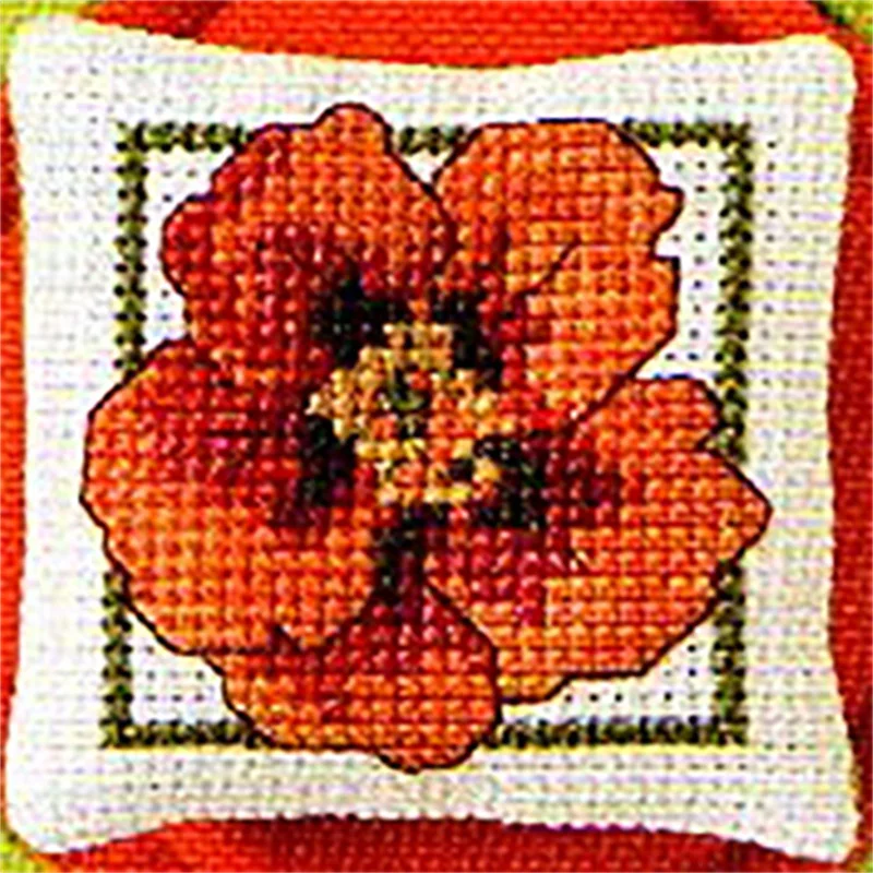 ZC153 Cross stitch kits Cross-stitch embroidery sets Needlework set threads Pin Needle Cushion Biscornu Counted Cross-Stitching