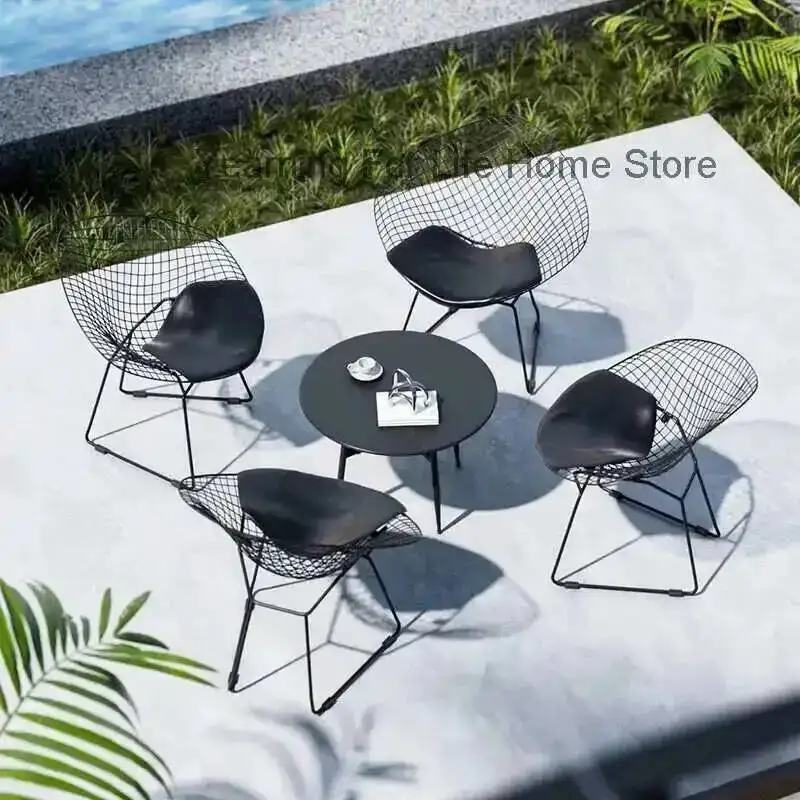 

Nordic Garden Sets Lounge Designer Minimalist Alfresco Sectional Patio Set Quality Gazebo Modern Salon De Jardin Furntiture