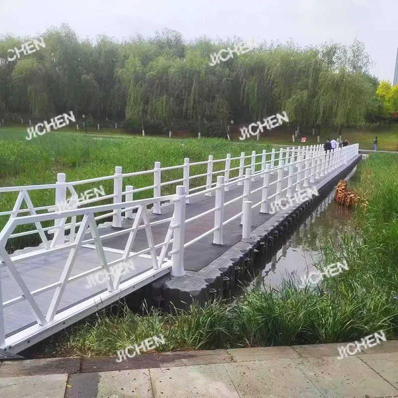 منصة صيد عائمة من JC، جسر عائم من البلاستيك، جسر عائم لحمام السباحة، قارب السباحة