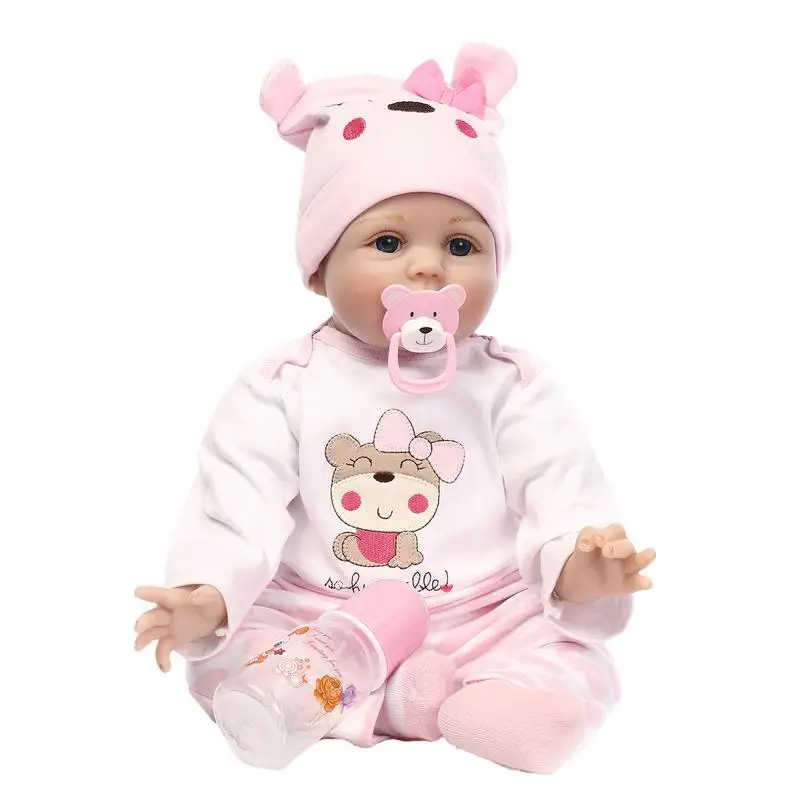 Realistic Toddler Dolls Multifunctional Reborn Dolls Creative Toddler Doll Party Gag Joke Toys Silicone Doll With Soft Body For