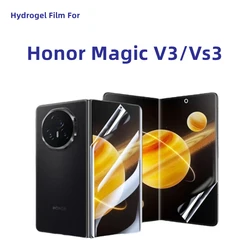 2pcs Clear Hydrogel Film For Honor Magic V3 Screen Protector For Honor Magic Vs3 HD Outer Protective Film Not Tempered Glass