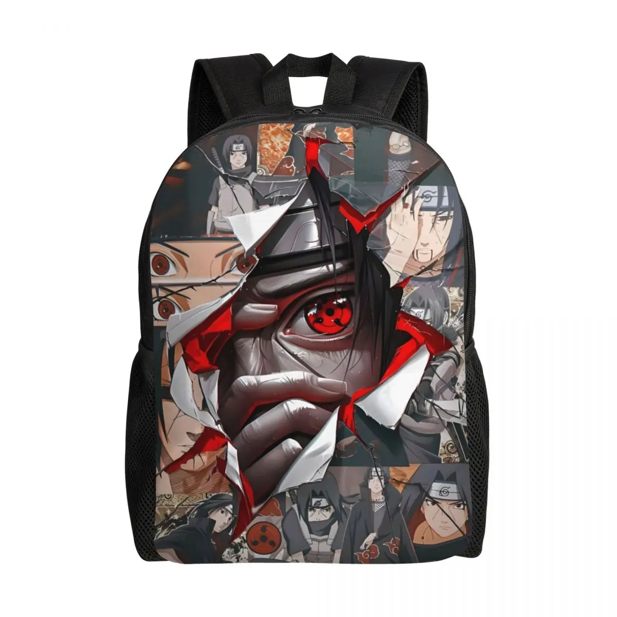 

Custom Manga U-Uchihaes I-Itachies Backpack for Men Women College School Students Bookbag Fits 15 Inch Laptop Cartoon Bags