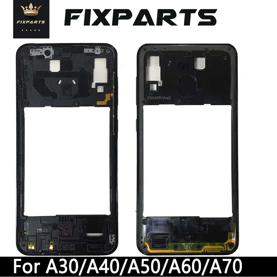 Новинка для Samsung Galaxy A30 A40 A50 A60 A70 средняя рамка A405F A505F A606 A705F средняя рамка средняя пластина запасные части
