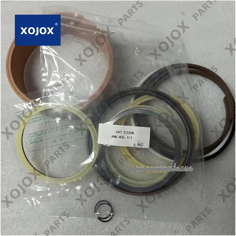 

XOJOX High Temperature Excavator E330B E330BL Hydraulic ARM Cylinder Seal Kit 1289278(Color:China Made)