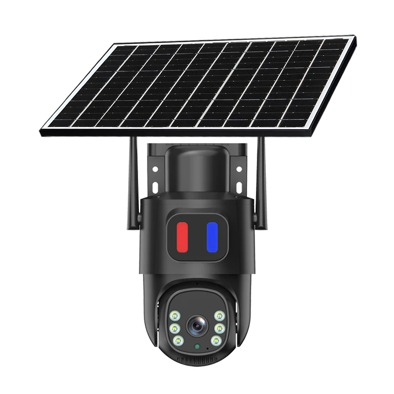 STLF 5MP AOV solar camera security 24 hours video surveillance home outdoor waterproof wireless wifi network remote 4G 3K ptz su