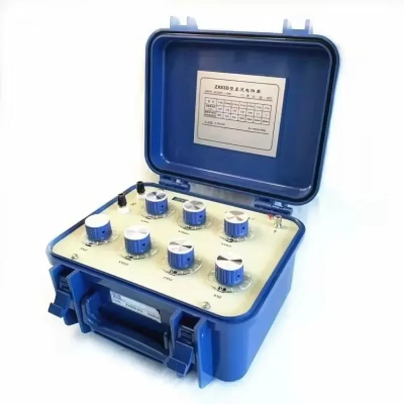 

2026 Xtester-ZX83D-7Gears DC Resistance Box Range:0-11.111110MΩ,Accuracy: 0.05,Min Step :1Ω
