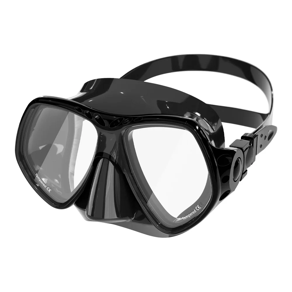 NONE Neue Multi-Style Erwachsene Tauchen Maske Schwimmen Brille Scuba Schnorchel Silikon HD Anti-Fog Gehärtetes Glas Tauchen brille Geschenke 8