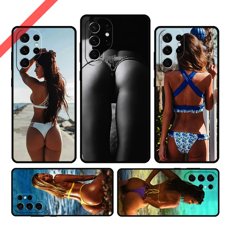 

Чехол для телефона Sexy Bikini Girl для Samsung Galaxy S20 FE S21 S23 Plus S24 S25 S22 Ultra Coque Note20 Note10 Cover Capa