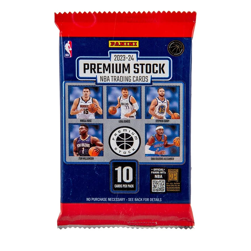 2023-24 Carte collezionabili Panini Premium Stock Basket Mega Box 5 confezioni
