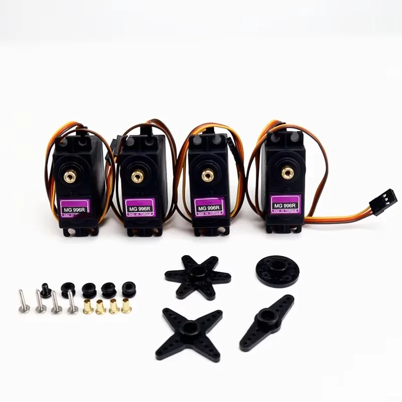 1/4PCS 15KG Digital MG996R Servo 180 Degree Rotation All Metal Gear for RC Car Helicopter Boat Model