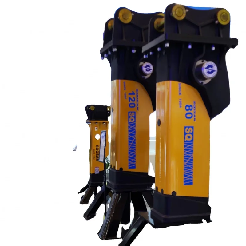 SQ80 Hydraulic Breaker Core Component Engine Motor Hammer For Mining 18-26 Ton Excavators 140Mm Chisel Diameter 1