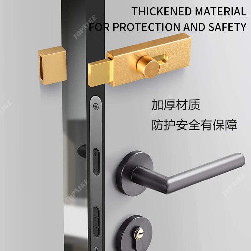 Deur Bout Vang Slot Deurslot Gesp Tuinpoort Schuur Toilet Schuifdeur Bout Hardware Voor Vergrendeling Deurraam