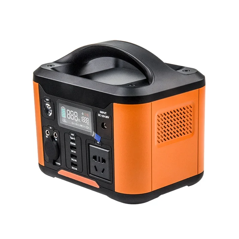 Camping Backup Generator Hot Sale Portable Solar Generator 300 Watt Portable Renewable Energy Power Station