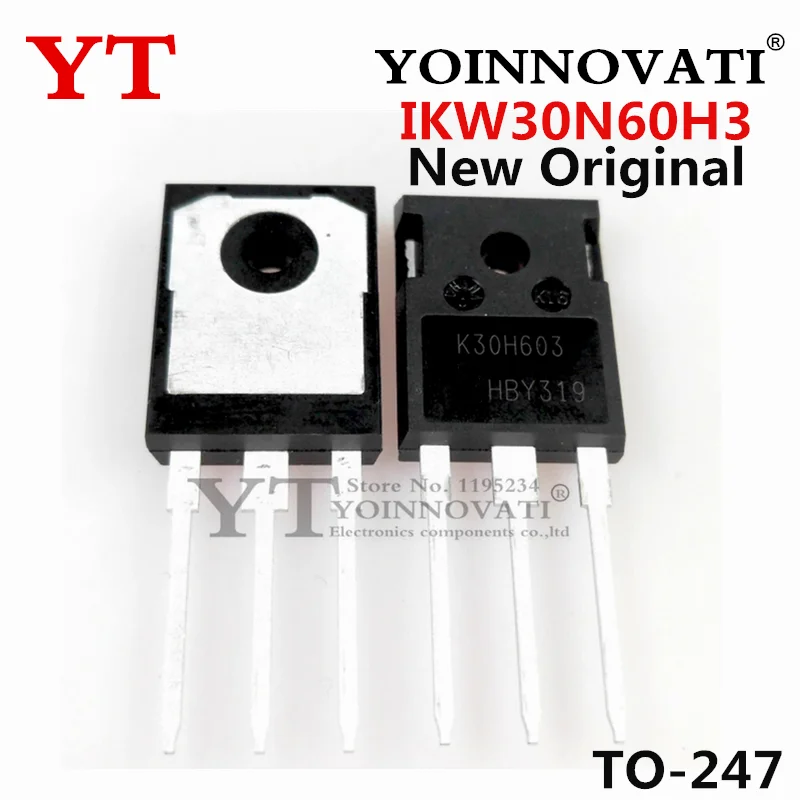 10 UDS-30 Uds 100% nuevo transistor IGBT Original IKW30N60H3 K30H603 TO-247
