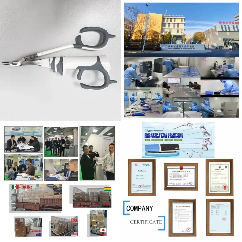 Enovatemed YH-EUS09 Factory 9 cm Ultrasonic Harmonic Scissors for Hospital Advanced for Veterinary Use