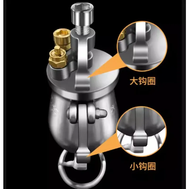 Hand Popcorn Machine Open Firing Popcorn Puffing Machine Puffed Rice Corn Machine Manual Popcorn Maker328 Ml