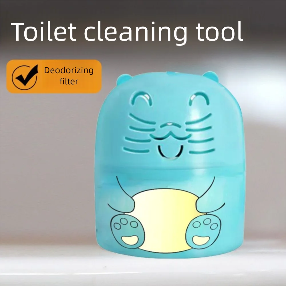 

New Little Bear Toilet Bowl Cleaner Stain Removal Deodorizing Cleaner Bottle Peach Ocean Toilet Tank Cleaner Bathroom