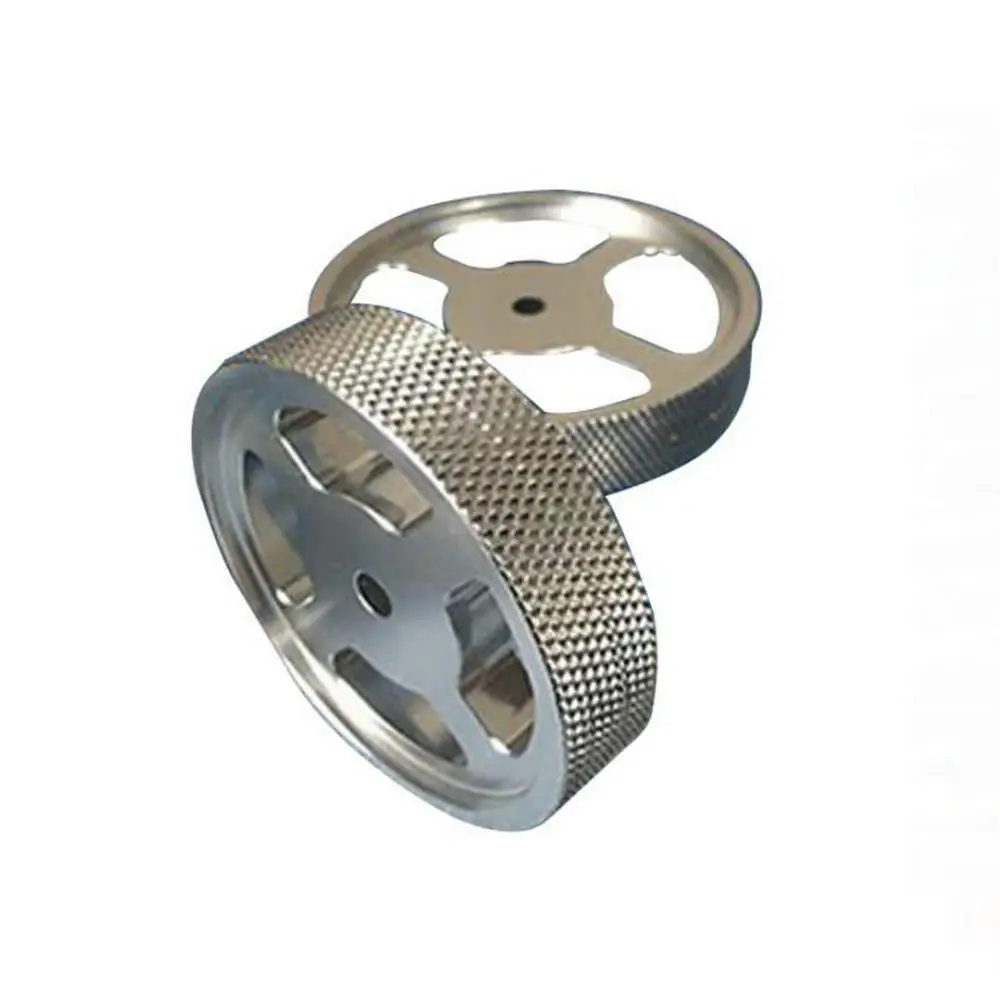 2pcs 200mm Circumference High Strength Aluminum Alloy Measurement Wheel for Rotary Encoder