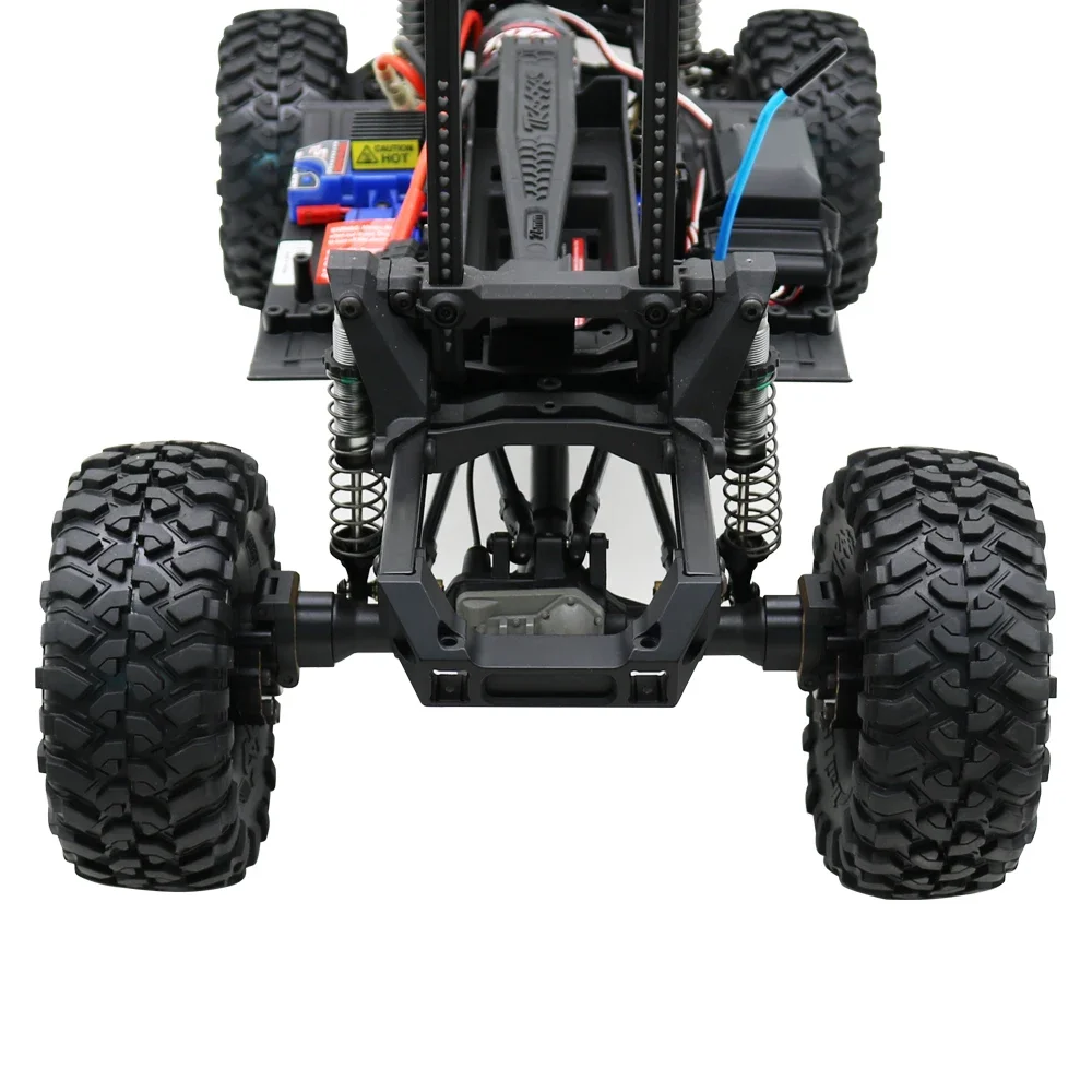 HooCrawler TRX4 Stoßstangenhalterungen, CNC-Aluminiumlegierung, TRX4 vordere und hintere Stoßstangenhalterung für 1/10 RC Crawler TRX-4 Upgrade – Detail 24