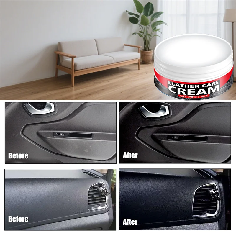 يحتوي مركب التلميع الداخلي للسيارة هذا تركيبة لطيفة لن تسبب ضررًا أو تفريغها المواد. إنه حذاء جلدي بدون ماء #5