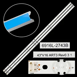 LED BackLight Strip For 43LH590V 43LW641H 43LX570M 43LX770H 43