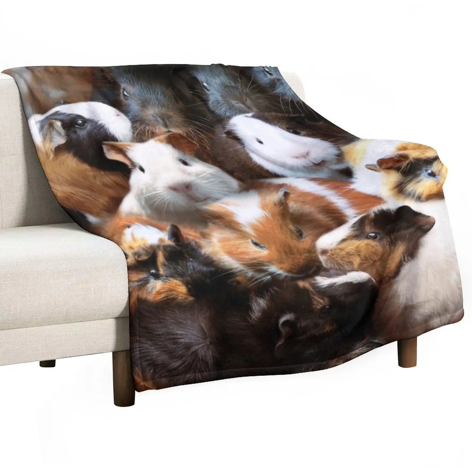 

Guinea Pigs Throw Blanket Thermal Blankets For Travel Winter bed blankets Blanket For Baby blankets and throws