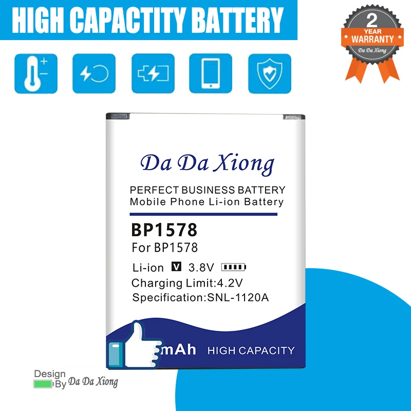 High Quality 2400mAh BP1578 Replace Battery For Verizon Kazuna eTalk Phone Battery BP1578