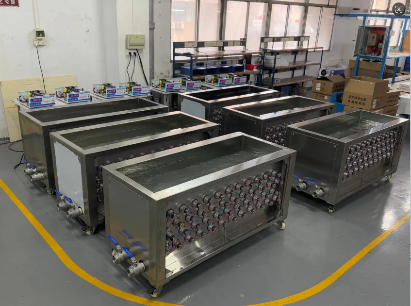 Custom Industrial Ultrasonic Cleaner Machine Single Bath Car Engine DPF Parts Washer Stainless Steel Ultrasonic Cleaning Machine