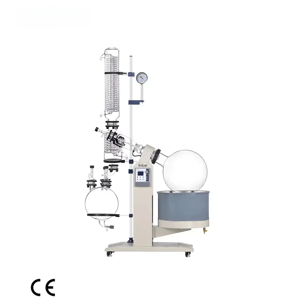 

R1020 20L Мини Взрывной Ex-Proof Лабораторный вакуумный роторный испаритель Rotavapor Rotovap с насосом-холодильником