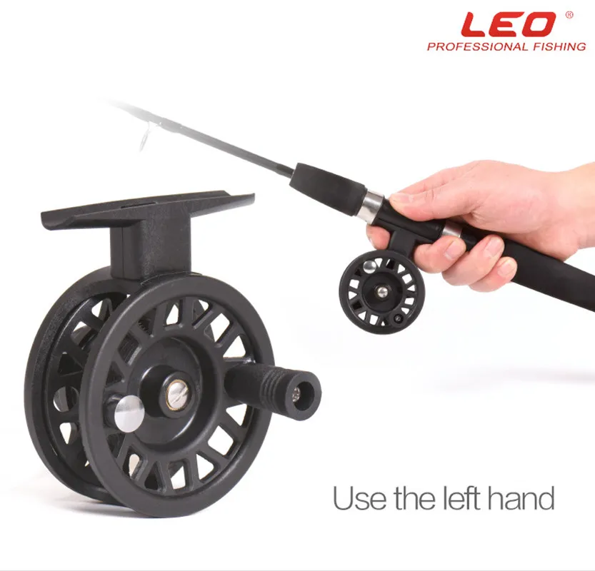 Rueda delantera de pie alto de plástico ABS, pesca con mosca, rueda de pesca en hielo, carrete de bobinado, rueda de pies altos, accesorios de pesca