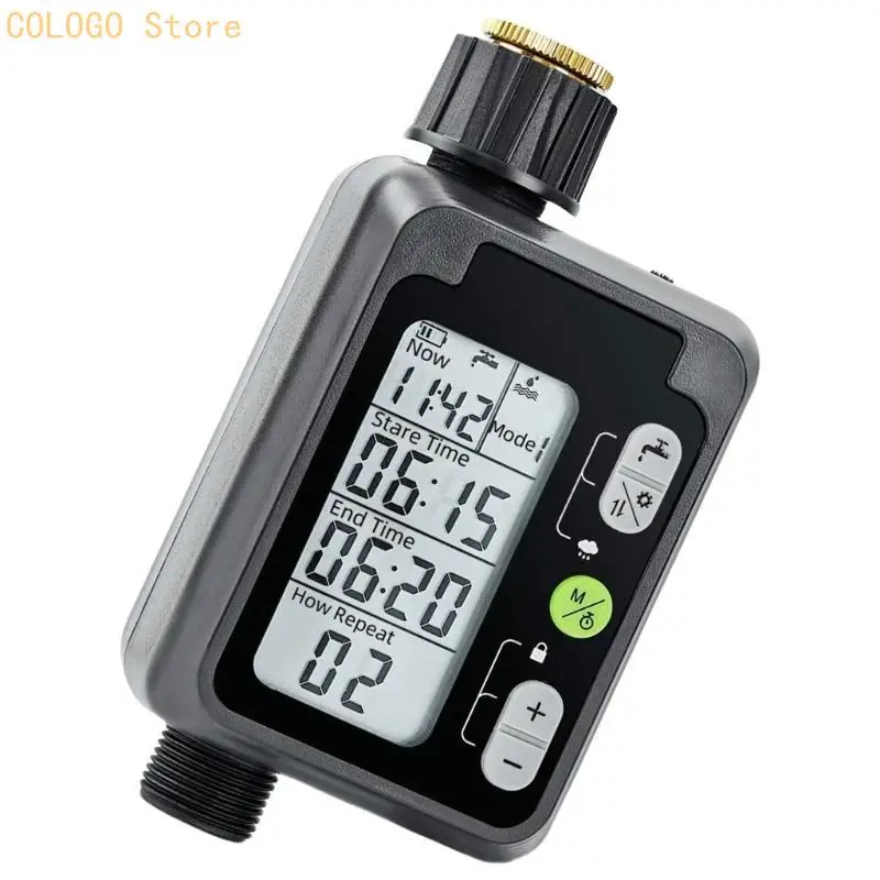 

Weather Resistant Garden Sprinkler Timer for Lawn and Garden Plant Maintenance D0LD
