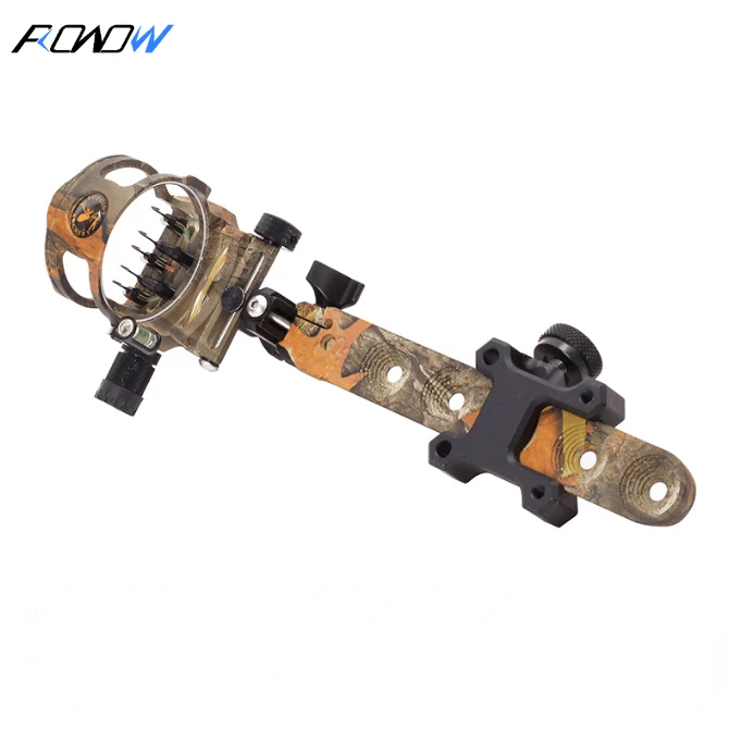 

DB8250 Five-pin Sight Camouflage Long Pole Bow and Arrow Sports Equipment Accessories Composite Pulley Sight