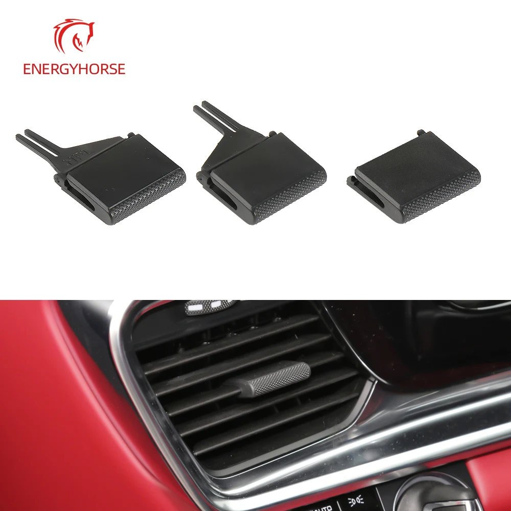 Car Front Air Conditioning AC Vent Grille Clip Slider Repair Kit Replacement For Porsche Panamera 2017-2022 Car Accessories