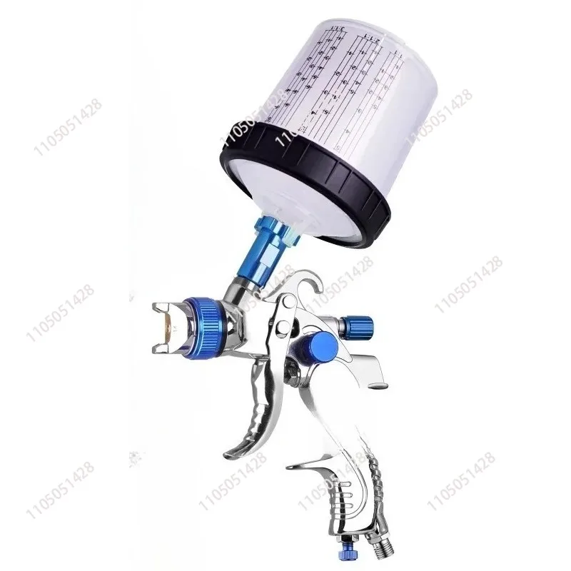 Paint gun Car spray gun 10 leave-in pots Pressure regulator High atomization paint spraying tool
