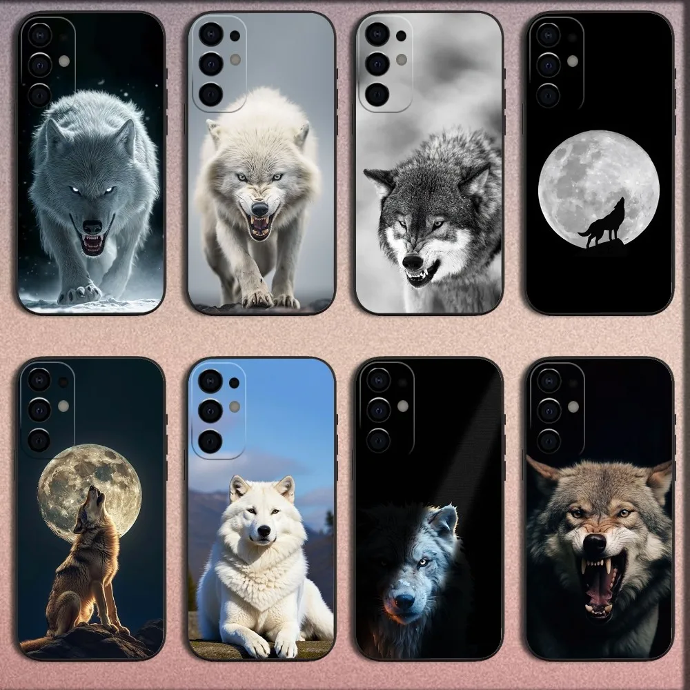 

Animal COOL The Wolf Phone Case For Samsung S25,S24,S21,S22,S23,S30,Ultra,S20,Plus,Fe,Lite,Note,10,9,5G Black Soft Cover