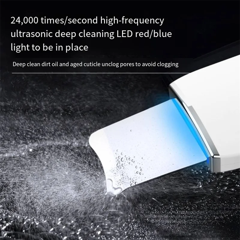 家庭用毛穴洗浄美容器、角質ナイフ、マイクロカレント洗顔スクレーパー、超音波角質除去器