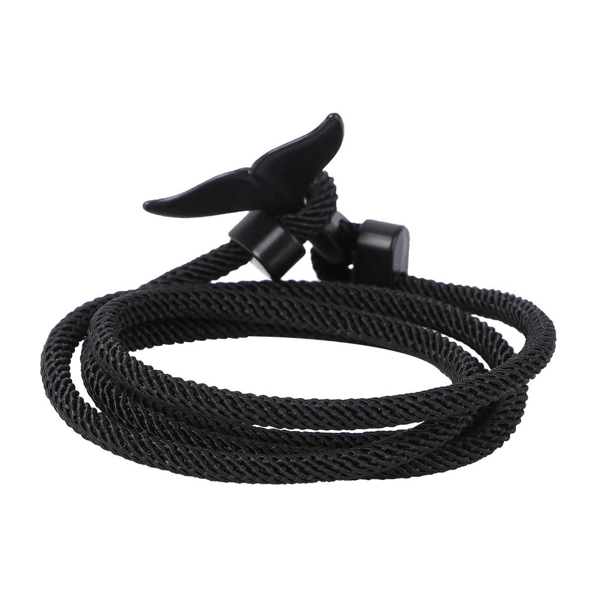 

1Pc Attractive Whale Tail Bracelet Creative Elegant Design Couple Bangle Natal Year Simple Wristband Hand Ornament