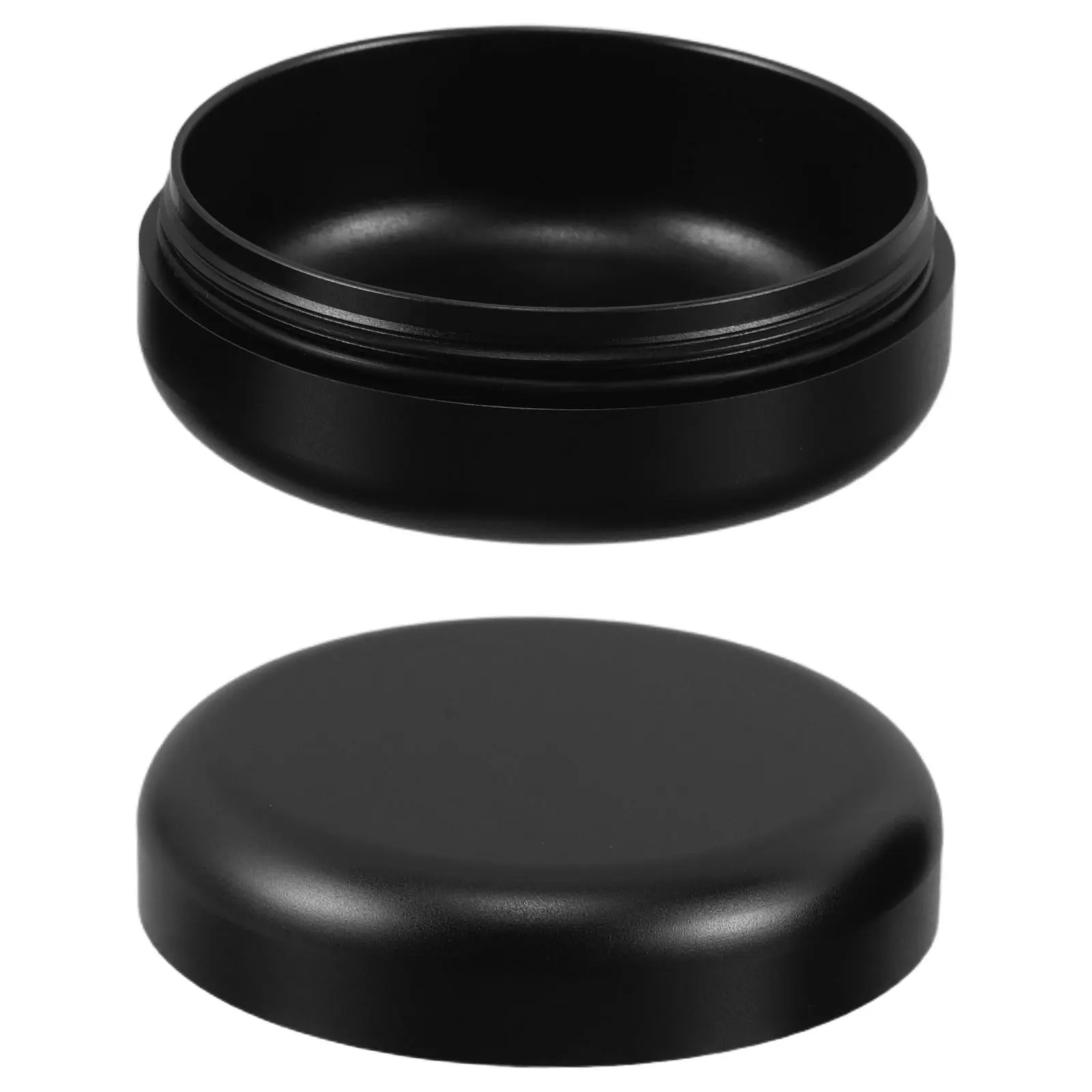 

Mini Aluminum Tin Jar Round Refillable Containers Moisture-Proof Portable for Tobacco Cigars Daily Use