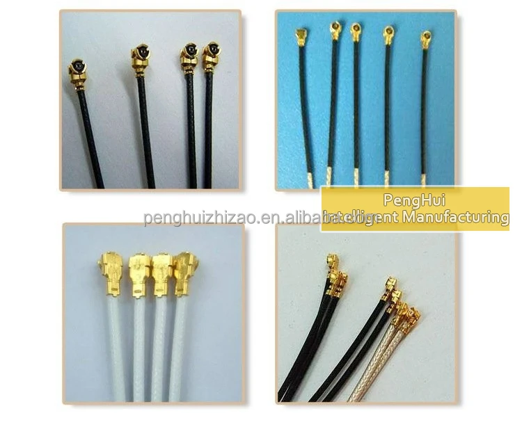 2025 رائجة البيع آلة تجعيد الكابلات المحورية IPEX آلة المكشكش الطرفية المحورية #5