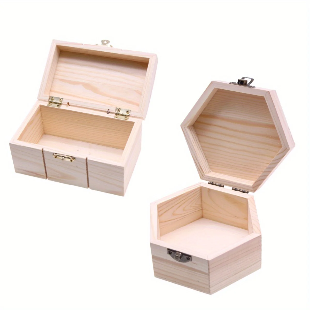 Mini boîte à bijoux en bois massif pour maison de poupée, 1 pièce, organisateur rabattable Vintage, Mini boîte de rangement pour maison de jeu, idéale pour les cadeaux et la décoration de la maison