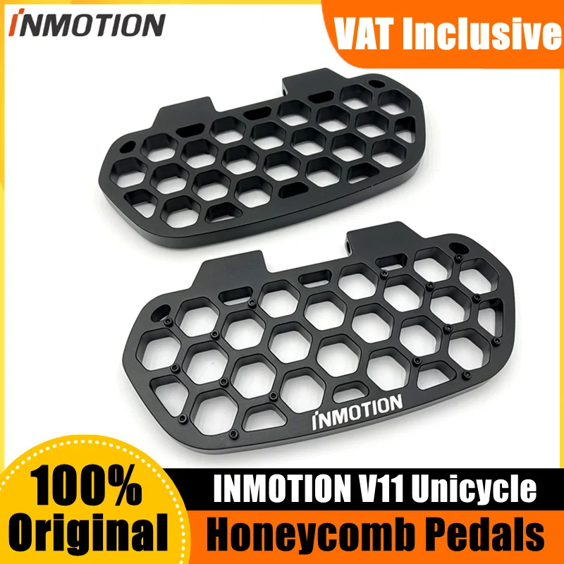 Original INMOTION Parts Honeycomb Pedals for INMOTION V11 V12 Unicycle Part Monowheel Scooter Metal Pedals Accessories