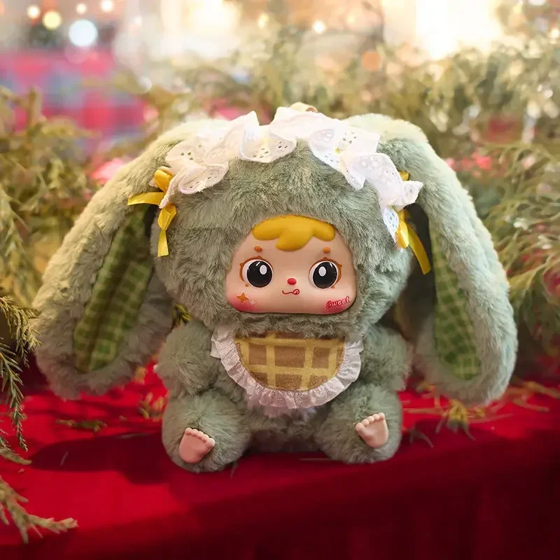 جديد صموئيل ليتل أرنب سلسلة الأسرة الكبيرة العصرية صندوق أعمى لطيف دمية حقيبة قلادة الديكور فتاة دمية الأطفال Kawaii هدية