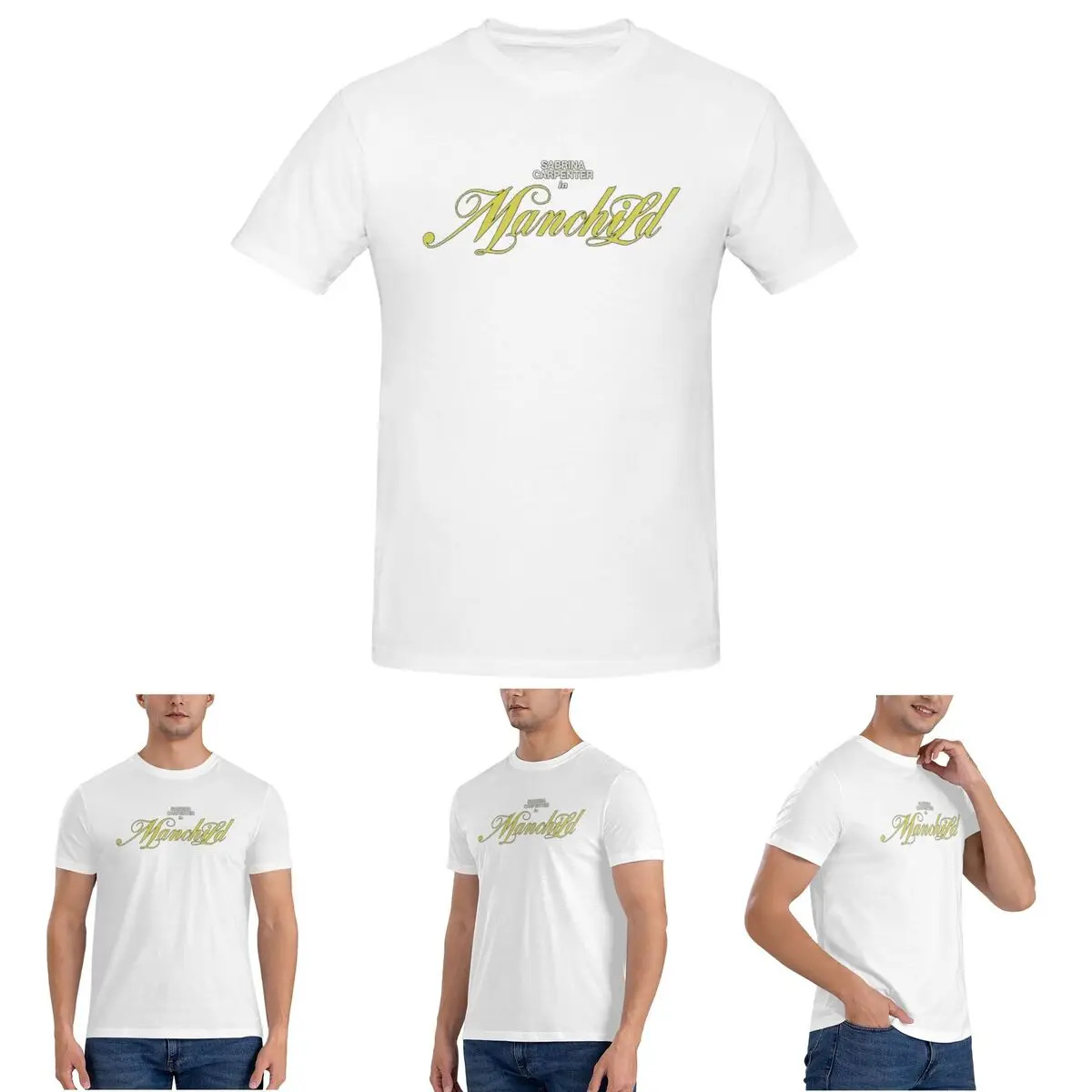 

Sabrina Carpenter Man's Best Friend T-Shirt for Men Cotton Plus Size T Shirts Men's Short Sleeve Crew Neck Summer Clothes Tops