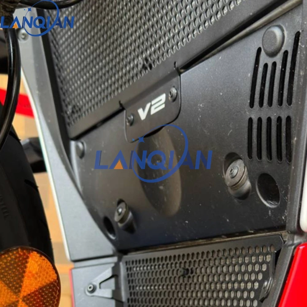 

Motorcycle Radiator Guard For Ducati Streetfighter V2 2022-2024 Upper Lower Radiator Guards Grille Cover Oil Cooled Protector