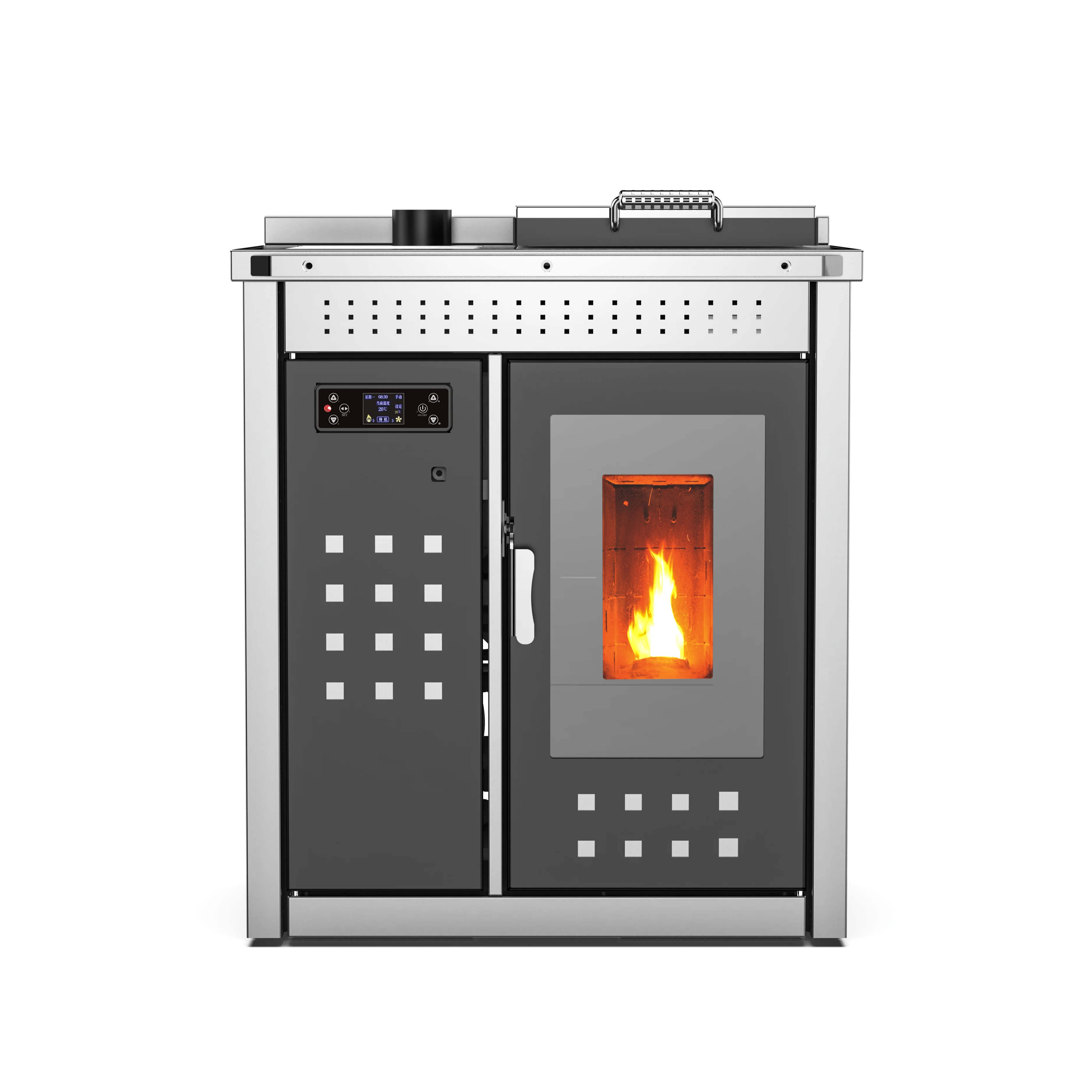 

Factory Direct Sales European Standard 21KW Water Home Heating Wood Pellet Boiler Stove Fireplace Burner