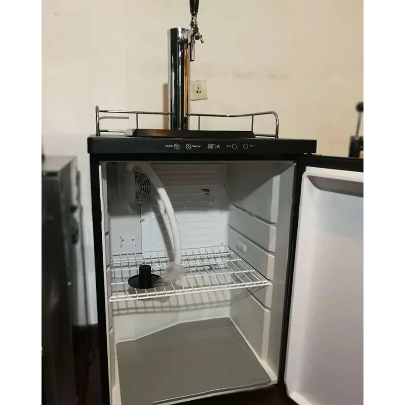 Stainless Steel Cold Brew Beer Dispenser Draft Beer Keg Cooler Fridge for Commercial Use