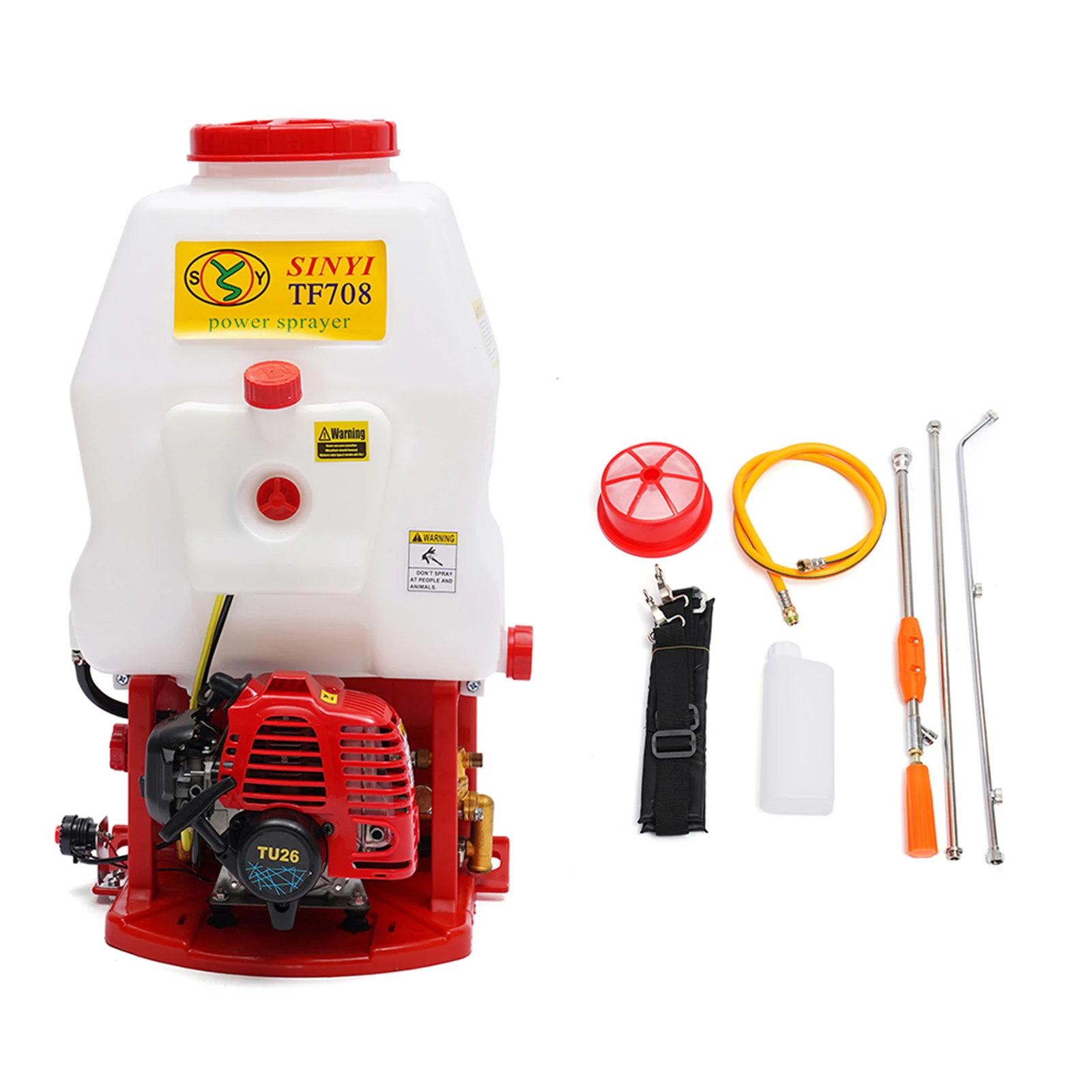 Petrol Two-stroke Engine Sprayer Motor Pressure Garden Sprayer Fertiliser Syringe Back Sprayer Salt Leaf Blower 20L