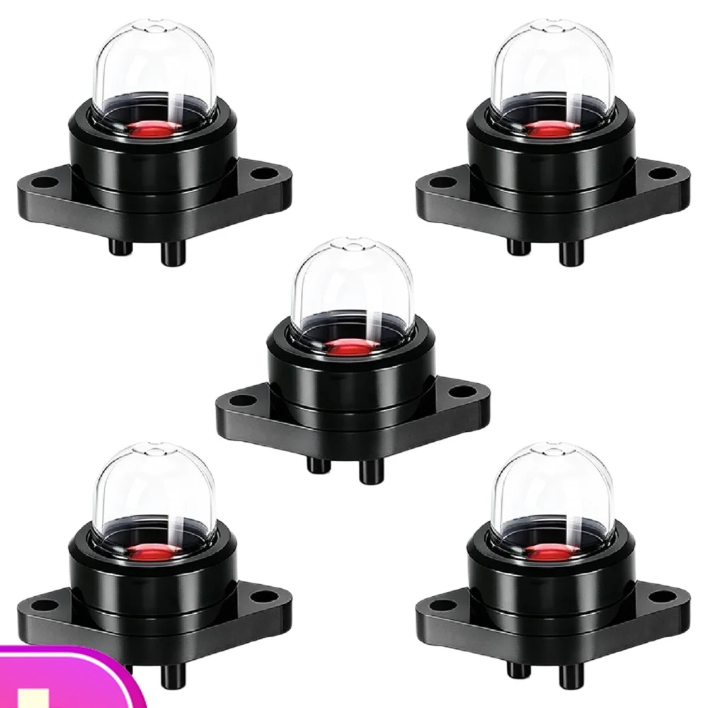 5 Pack Chainsaw Primer Bulbs for McCulloch Partner 335/435/440 Chainsaws Fuel Primer Pump for Lawn Mower and Small Engine Tools