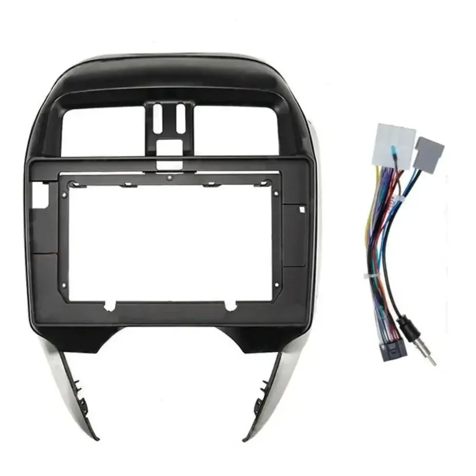 10 Inch Car Radio DVD Player Fascias Frame For Nissan Micra March Versa Note lidona Almera Latio Sunny Juke Versa Fitting Panel